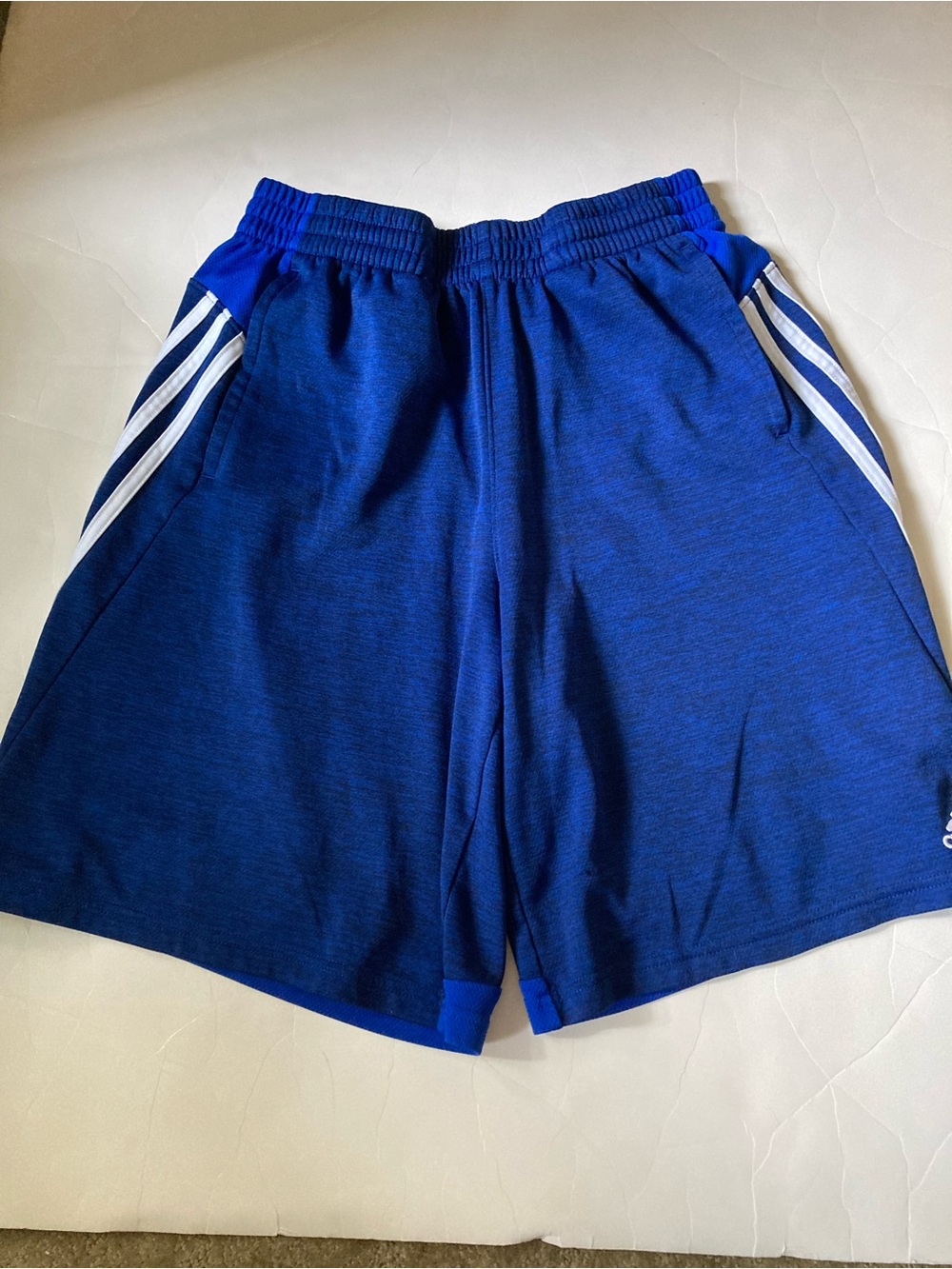 Boys XL Teen 14 16 shorts bundle lot of two EUC Under Armour Adidas - Picture 2 of 3